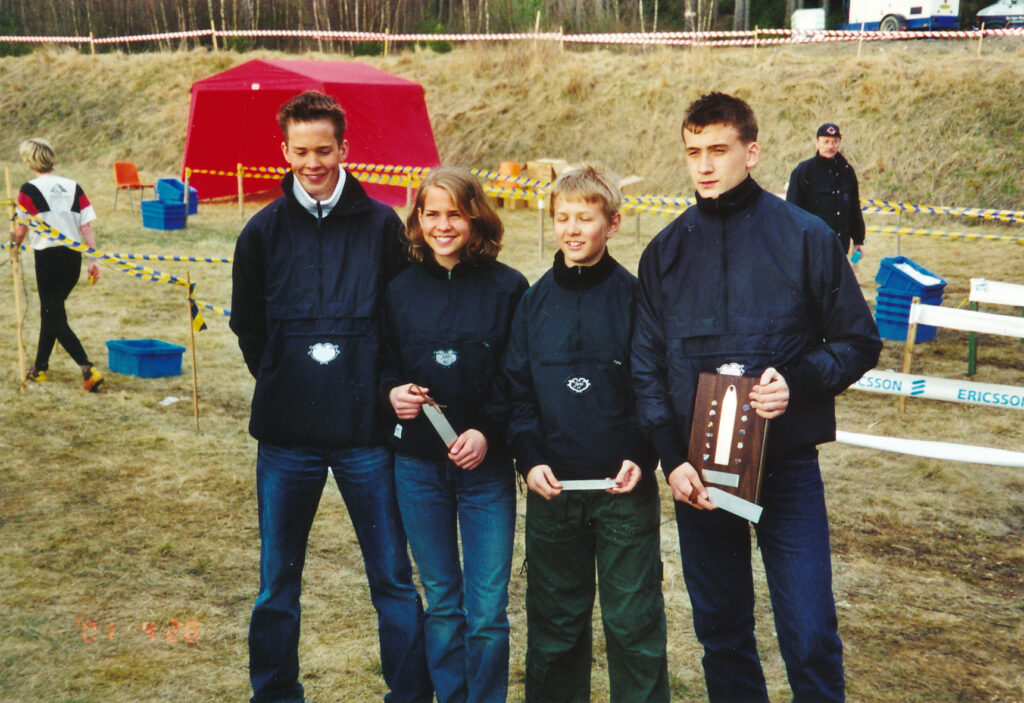 Fr.v. David A Skantze, Elin A Skantze, Eril Mattsson och Martin Härberg.